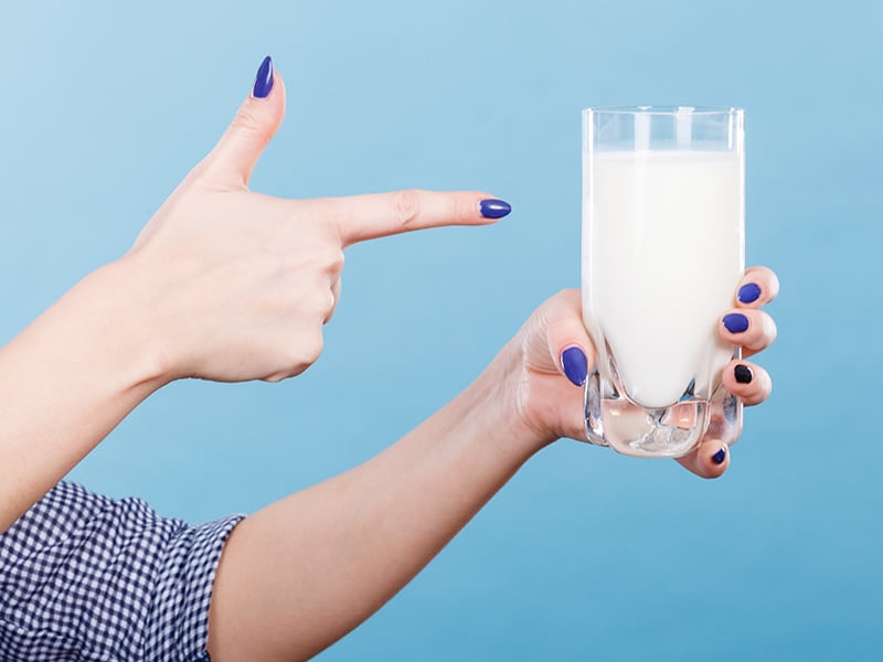 melk-krachtvoer voor vrouwen